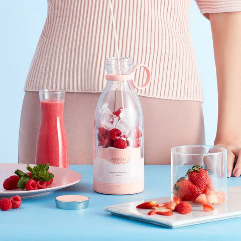 Mini Licuadora Portatil Blanco Fresh Juice