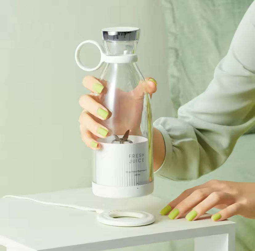 Mini Licuadora Portatil Blanco Fresh Juice