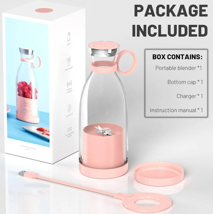 Mini Licuadora Portatil Blanco Fresh Juice