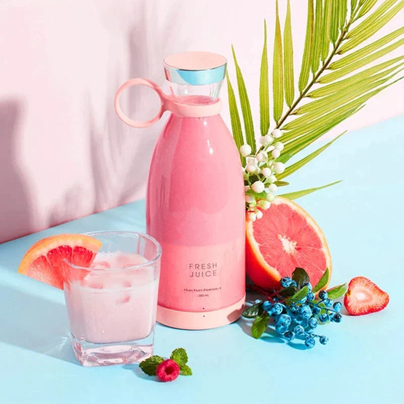 Mini Licuadora Portatil Blanco Fresh Juice
